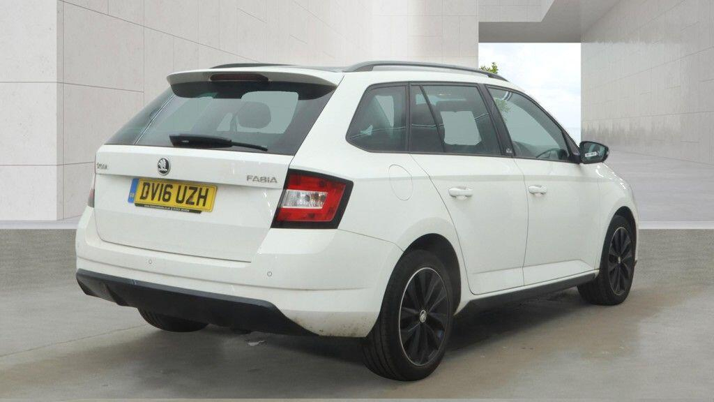 Skoda Fabia 1.2 Tsi Monte Carlo Euro 6 Ss DV16UZH White #5