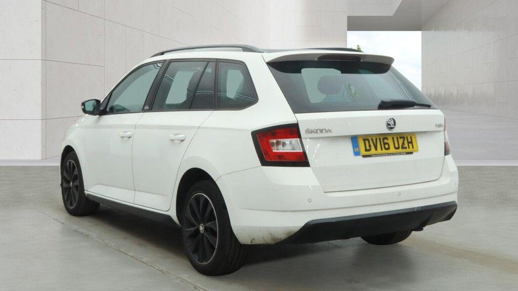 Skoda Fabia 1.2 Tsi Monte Carlo Euro 6 Ss DV16UZH White #6