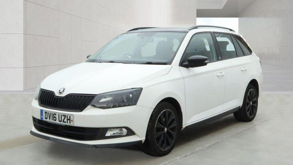 Skoda Fabia 1.2 Tsi Monte Carlo Euro 6 Ss DV16UZH White #2