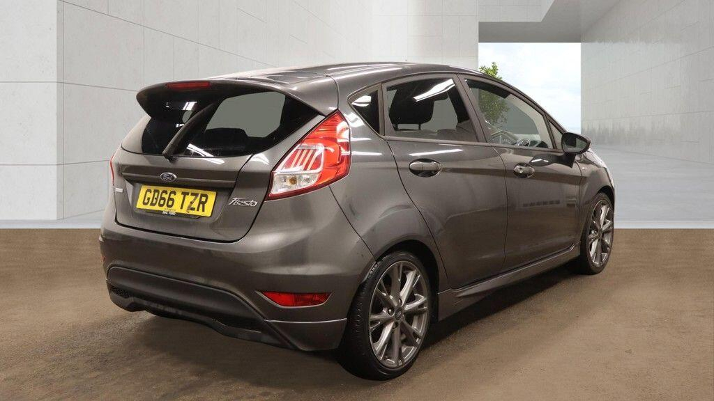 Ford Fiesta 1.0T Ecoboost St-line Euro 6 Ss GD66TZR Grey #5