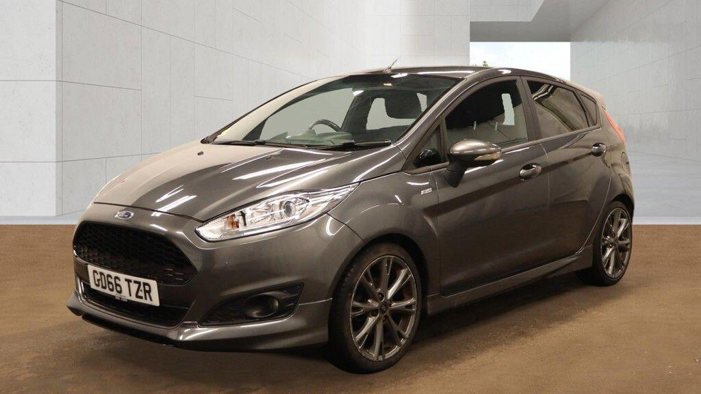 Ford Fiesta 1.0T Ecoboost St-line Euro 6 Ss GD66TZR Grey #2