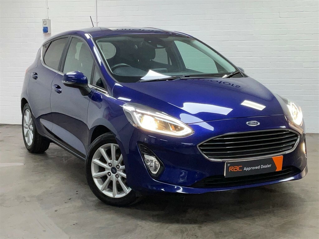 Ford Fiesta 1.0T Ecoboost Titanium Euro 6 Ss YP67XPT Blue #3