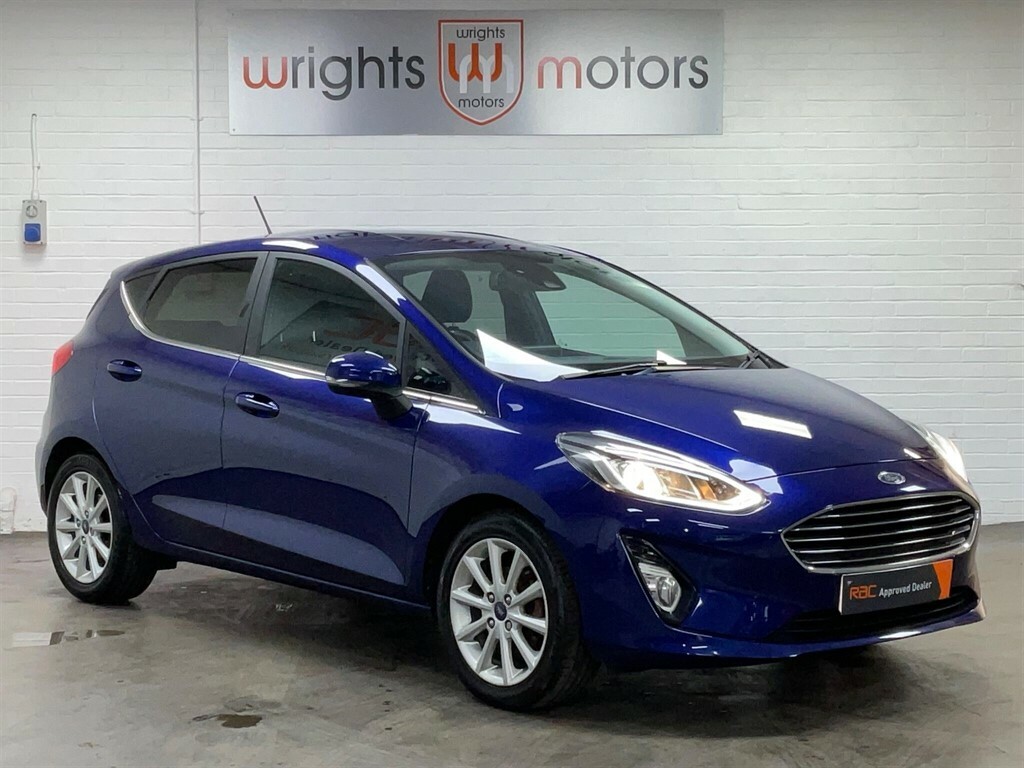 Ford Fiesta 1.0T Ecoboost Titanium Euro 6 Ss YP67XPT Blue #2