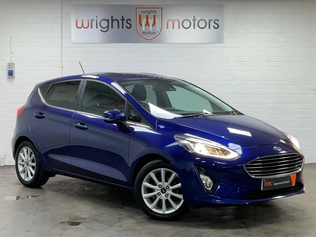 Ford Fiesta 1.0T Ecoboost Titanium Euro 6 Ss Blue