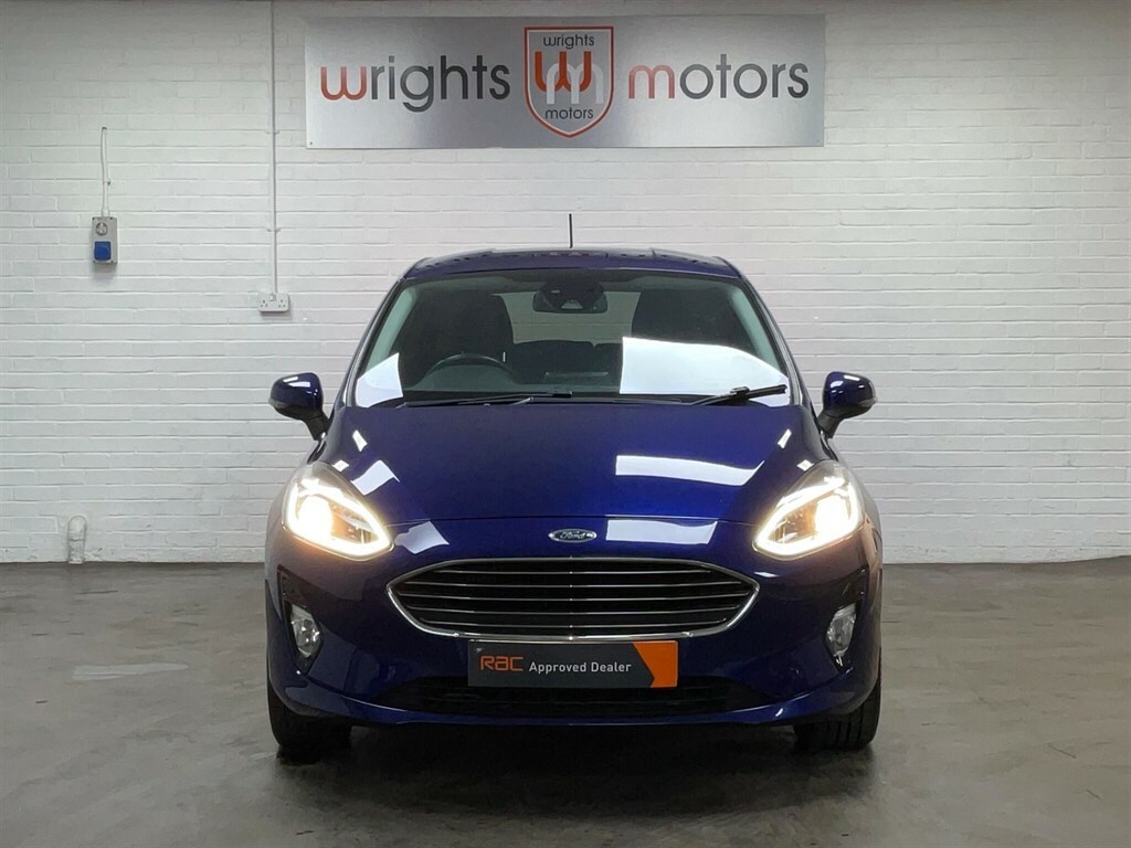 Ford Fiesta 1.0T Ecoboost Titanium Euro 6 Ss YP67XPT Blue #4