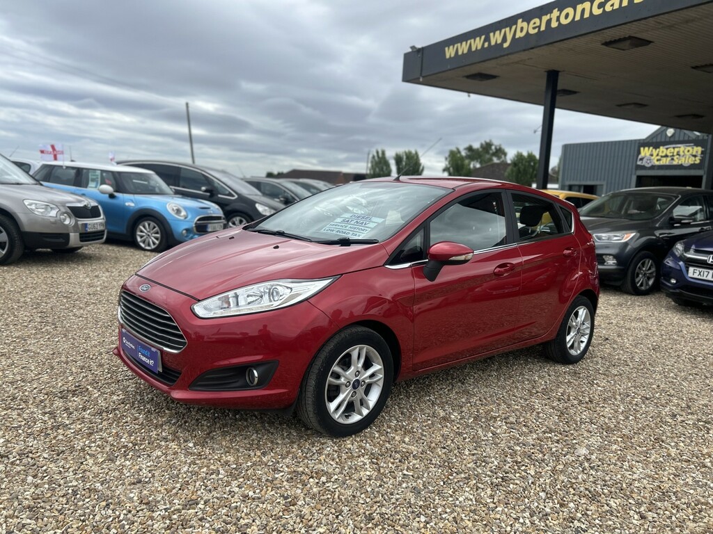 Ford Fiesta Hatchback 1.5 Tdci Zetec 2016 AP16NWV Red #3