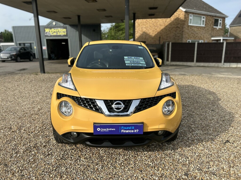 Nissan Juke Suv 1.5 Dci 8V Tekna 2014 NV64HTK Yellow #2