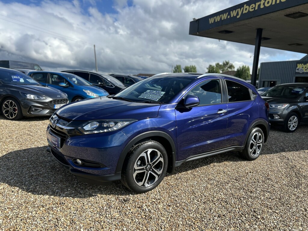 Honda Hr-V Suv 1.5 I-vtec Ex 2017 Blue #3