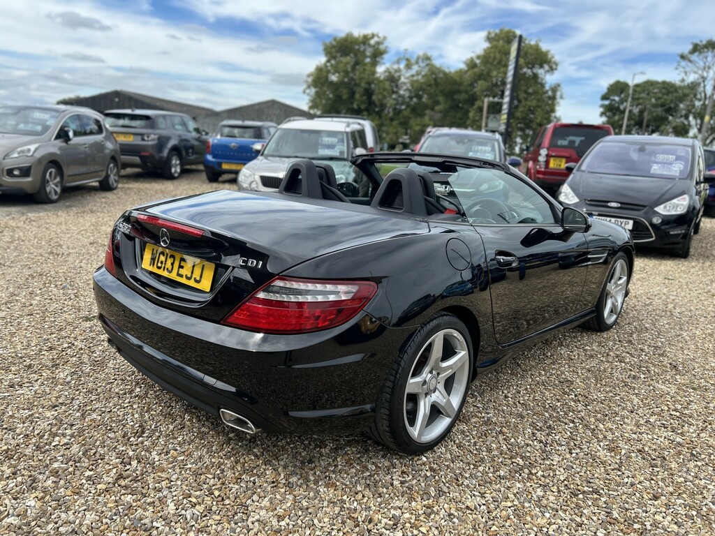 Mercedes-Benz SLK Convertible 2.1 Slk250 Cdi Amg Sport 2013 WG13EJJ Black #6