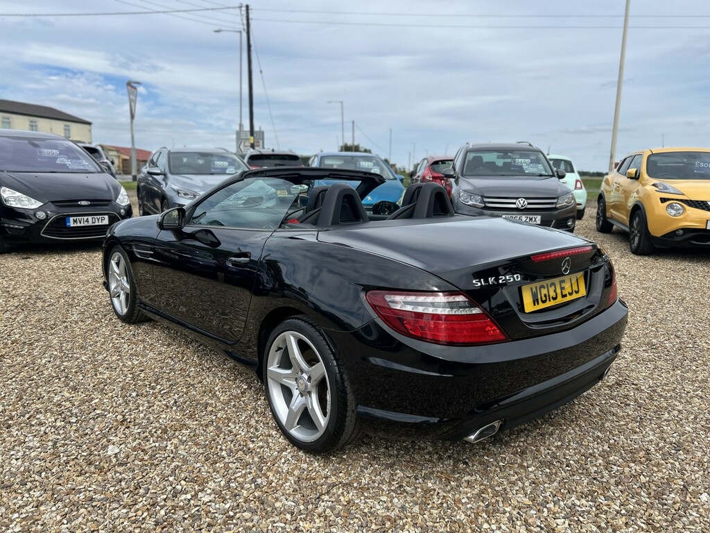 Mercedes-Benz SLK Convertible 2.1 Slk250 Cdi Amg Sport 2013 WG13EJJ Black #4