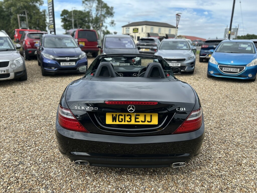 Mercedes-Benz SLK Convertible 2.1 Slk250 Cdi Amg Sport 2013 WG13EJJ Black #5