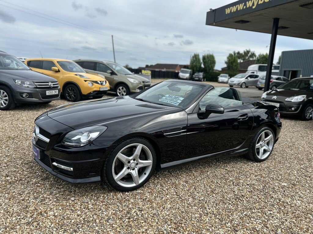 Mercedes-Benz SLK Convertible 2.1 Slk250 Cdi Amg Sport 2013 WG13EJJ Black #2