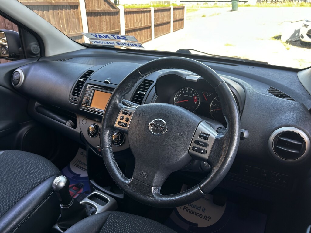 Nissan Note 1.4 16V N-tec Euro 5 White #20