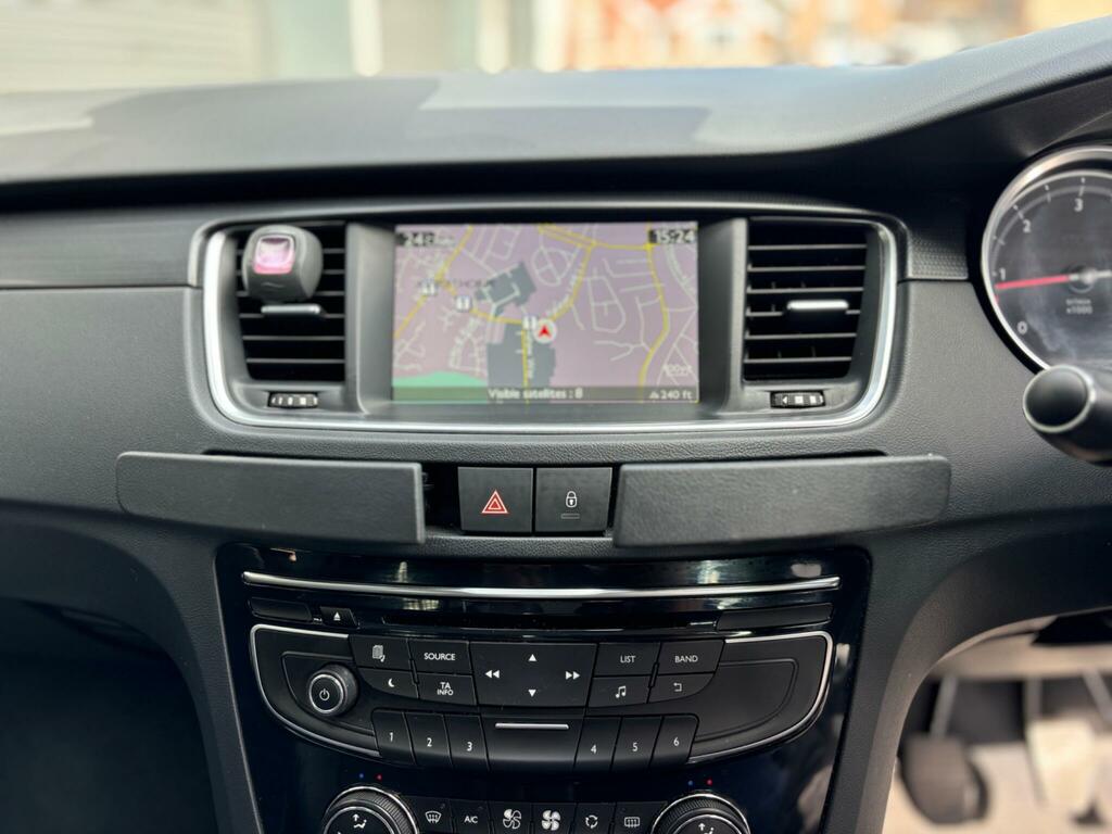 Peugeot 508 1.6 E-hdi Active Navigation Version 115 Bhp Black #33