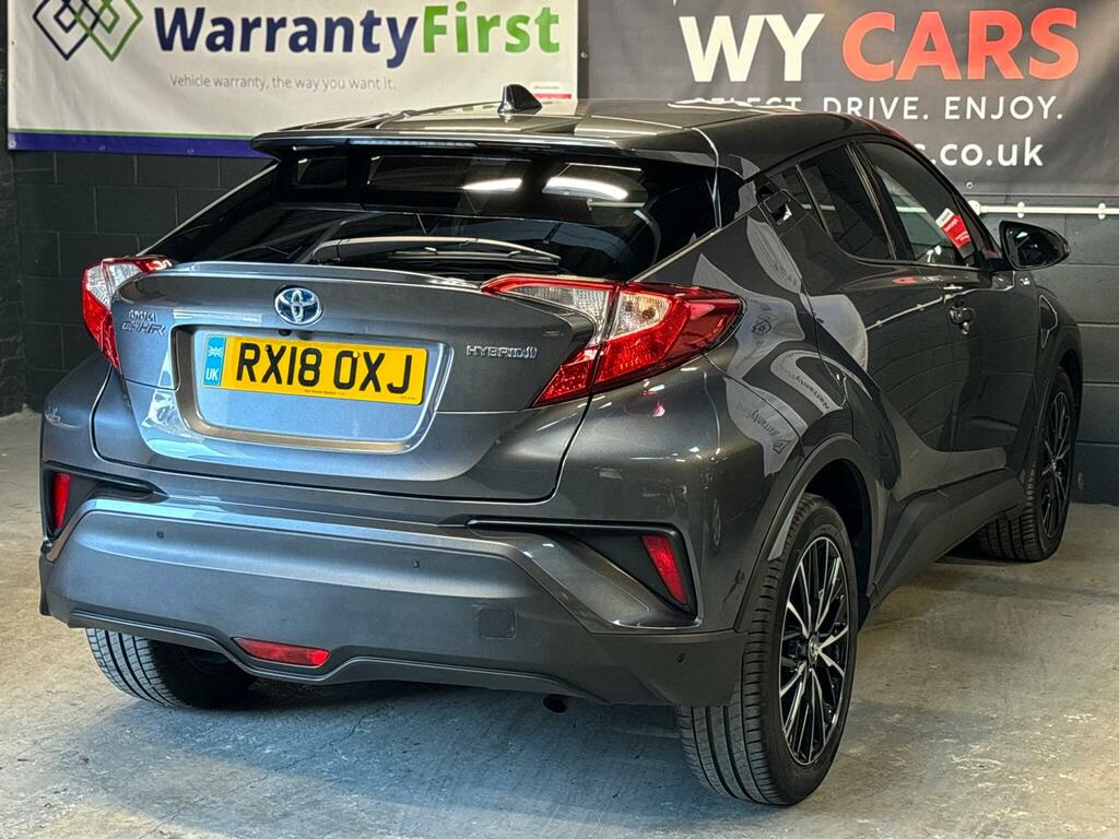 Toyota C-Hr 1.8 Hybrid Dynamic Cvt White #11