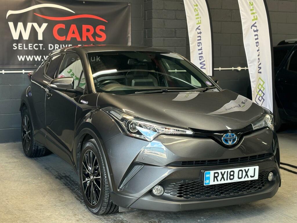 Toyota C-Hr 1.8 Hybrid Dynamic Cvt White #8