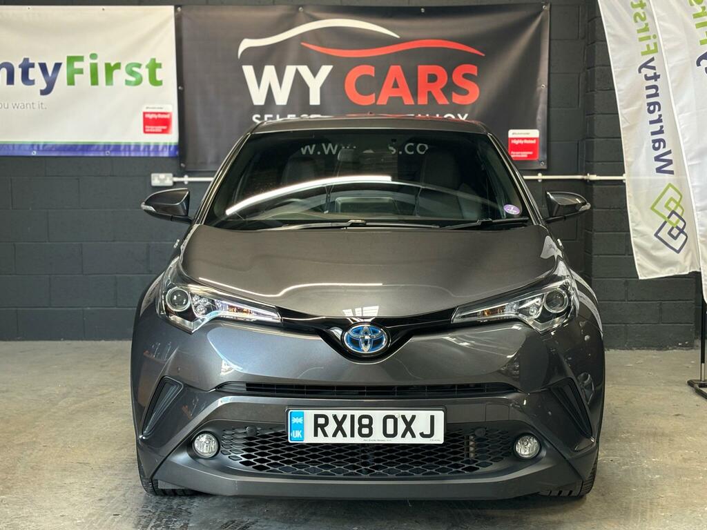 Toyota C-Hr 1.8 Hybrid Dynamic Cvt White #9