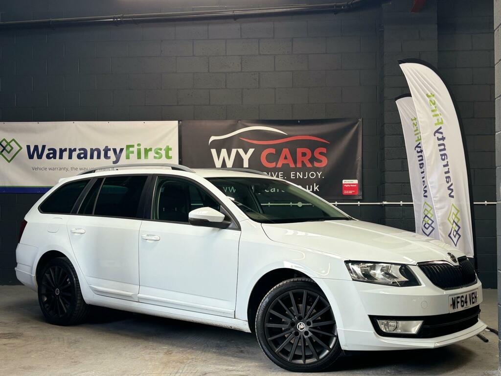 Skoda Octavia Black Edition White