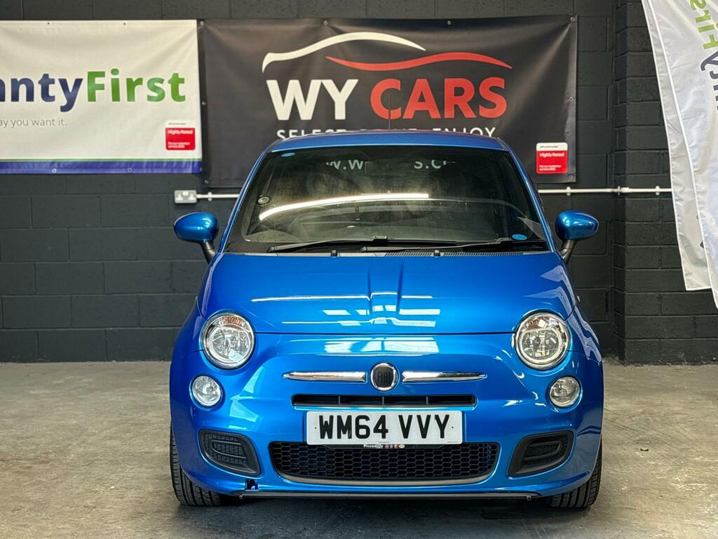 Fiat 500 S Blue #2