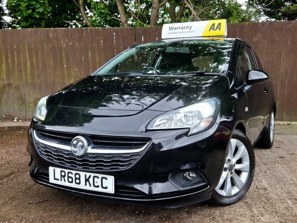 Vauxhall Corsa 1.4I Energy Euro 6 LR68KCC Black #3