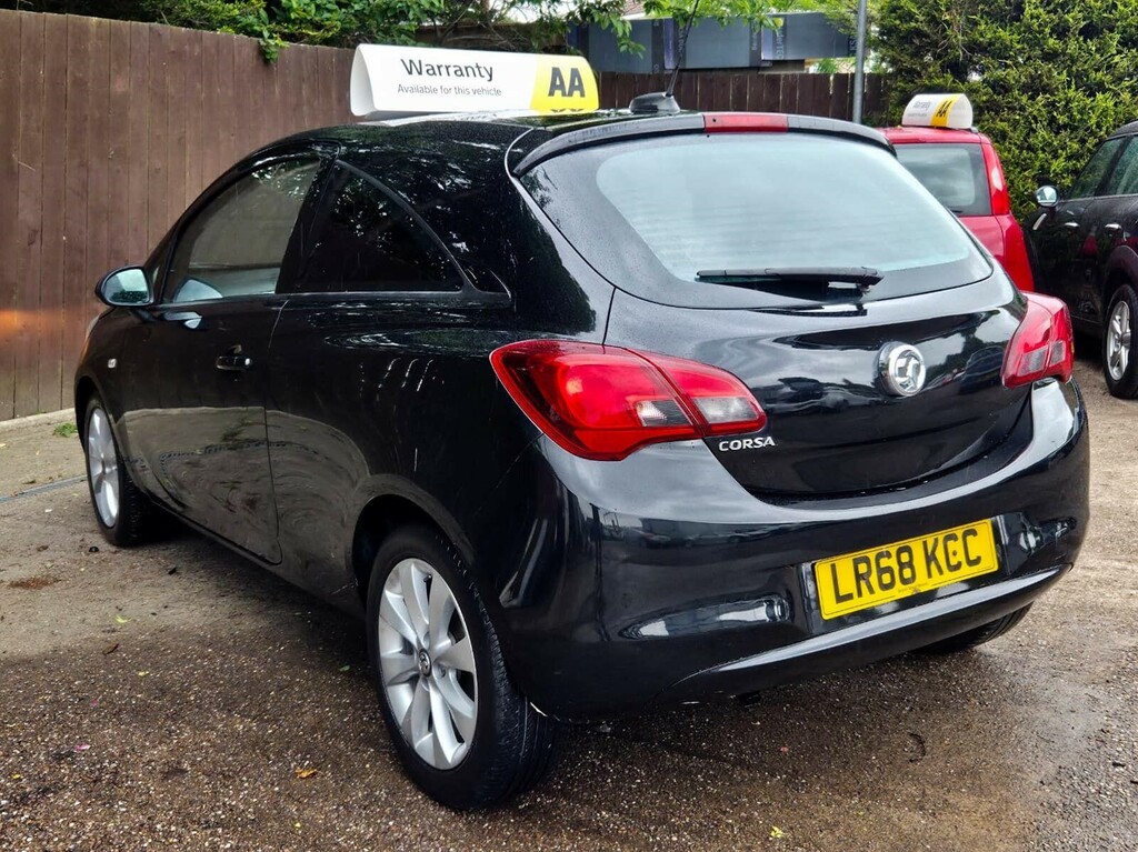 Vauxhall Corsa 1.4I Energy Euro 6 LR68KCC Black #4