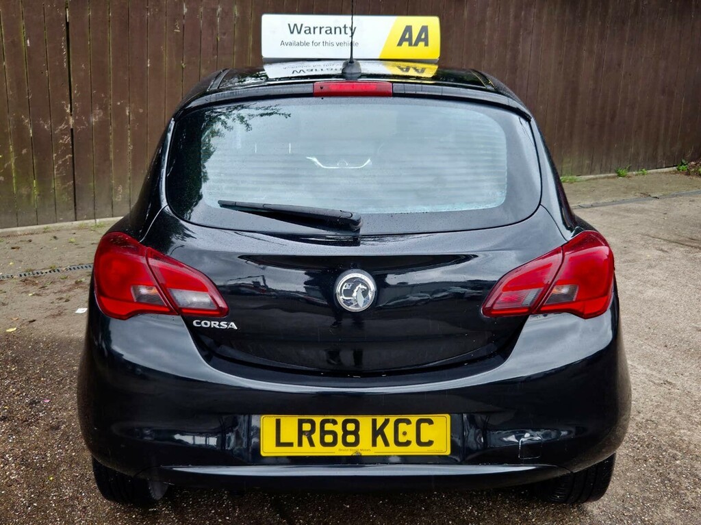 Vauxhall Corsa 1.4I Energy Euro 6 LR68KCC Black #6