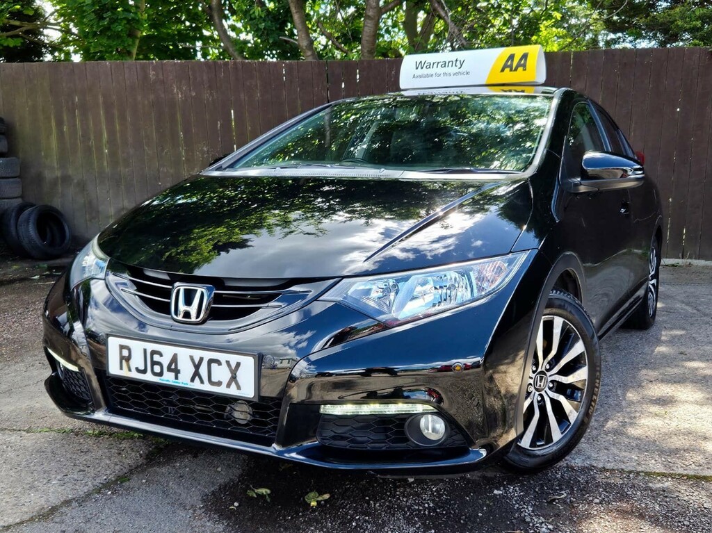Honda Civic 1.6 I-dtec Sr Euro 5 Ss Black #3