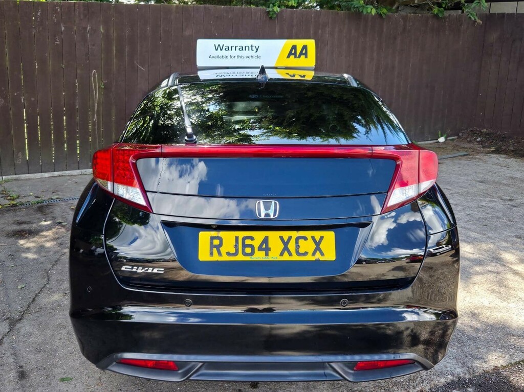 Honda Civic 1.6 I-dtec Sr Euro 5 Ss Black #6