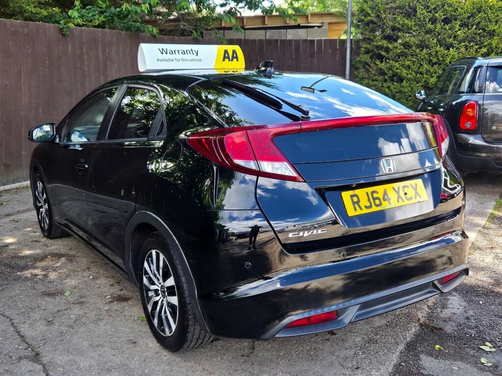 Honda Civic 1.6 I-dtec Sr Euro 5 Ss Black #4