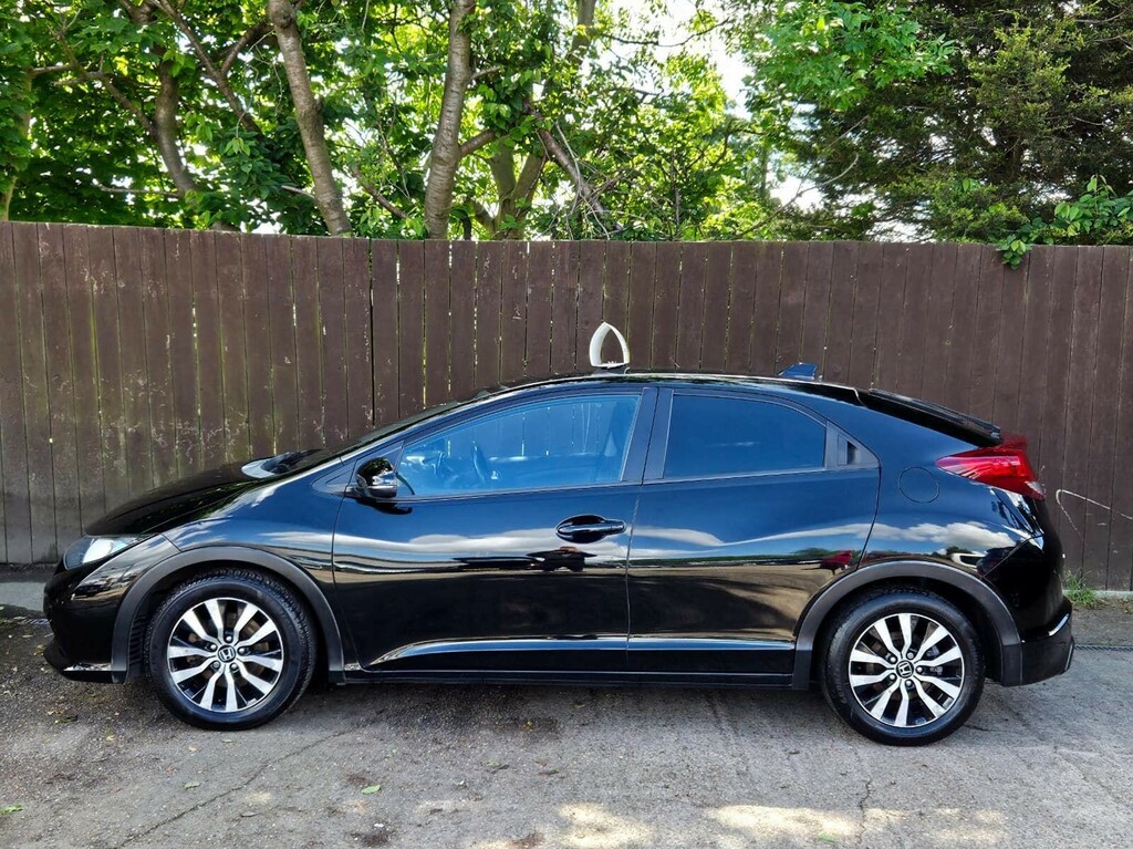 Honda Civic 1.6 I-dtec Sr Euro 5 Ss Black #5