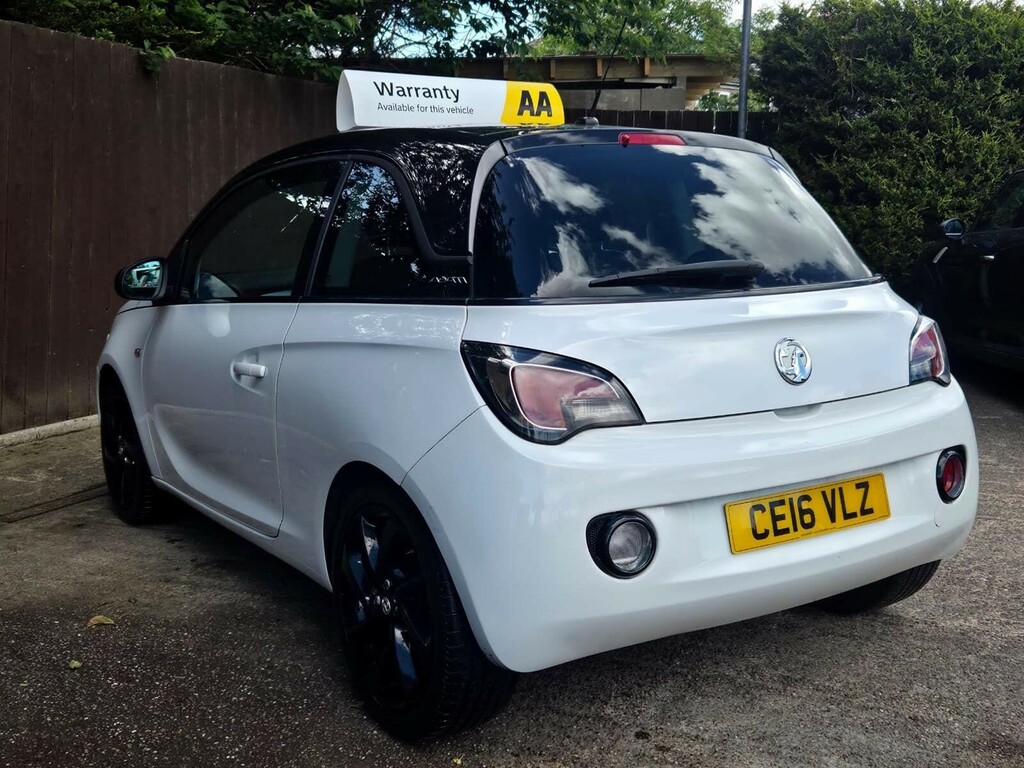 Vauxhall Adam Hatchback White #4