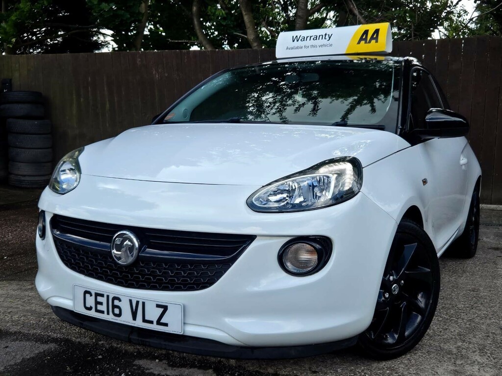Vauxhall Adam Hatchback White #3