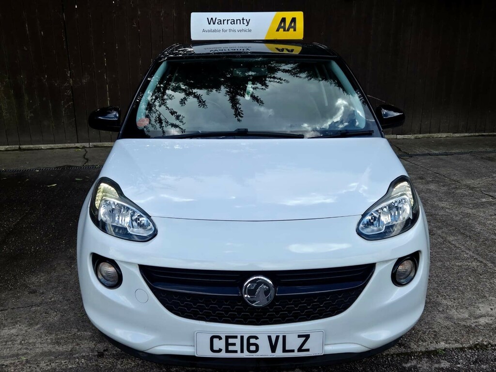 Vauxhall Adam Hatchback White #2