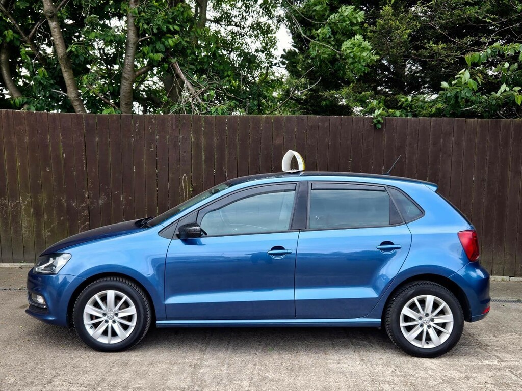 Volkswagen Polo 1.4 Tdi Bluemotion Tech Se Euro 6 Ss FM65MWK Blue #5
