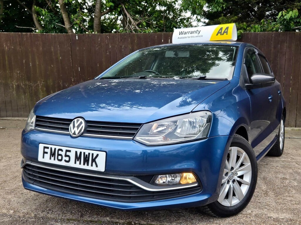 Volkswagen Polo 1.4 Tdi Bluemotion Tech Se Euro 6 Ss FM65MWK Blue #3
