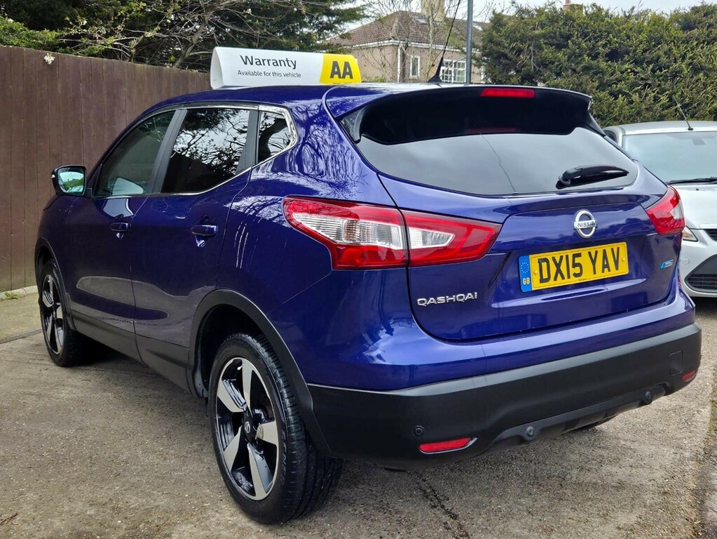 Nissan Qashqai 1.5 Dci N-tec 2Wd Euro 5 Ss DX15YAV Blue #4
