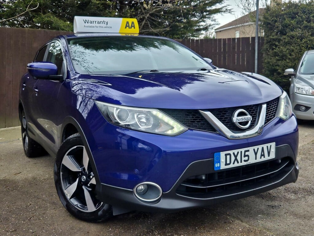 Nissan Qashqai 1.5 Dci N-tec 2Wd Euro 5 Ss DX15YAV Blue