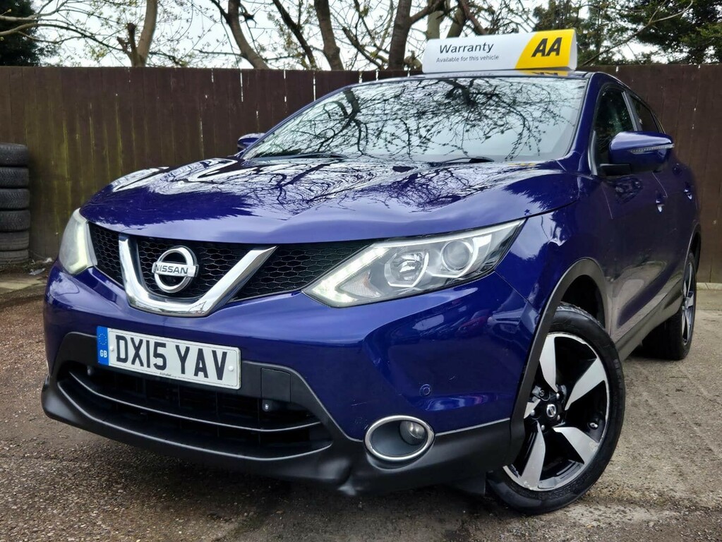 Nissan Qashqai 1.5 Dci N-tec 2Wd Euro 5 Ss DX15YAV Blue #3