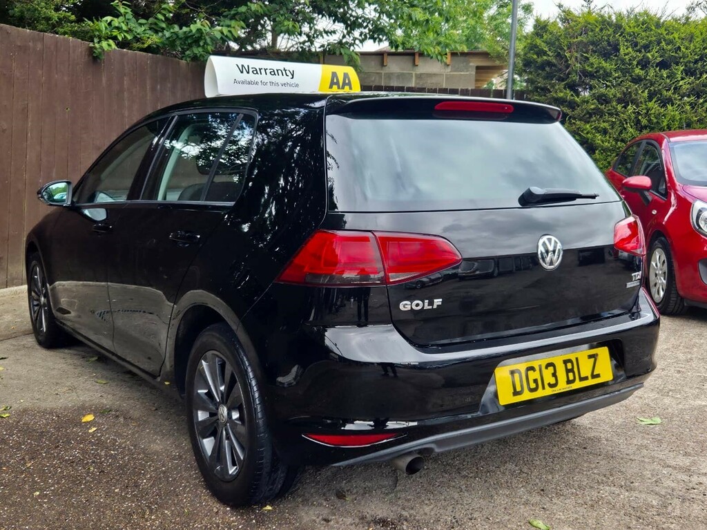 Volkswagen Golf 1.4 Se Tsi Bluemotion Technology Dsg 120 Bhp Blue #4
