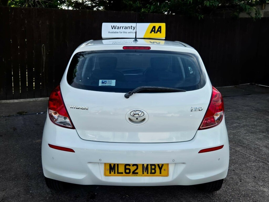 Hyundai I20 Hatchback 1.2 Classic Euro 5 201212 White #5
