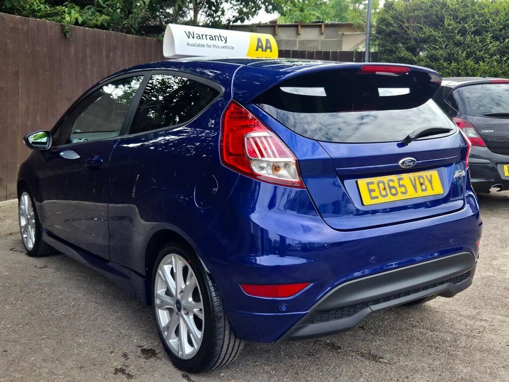 Ford Fiesta 1.5 Tdci Zetec S Euro 6 Blue #4