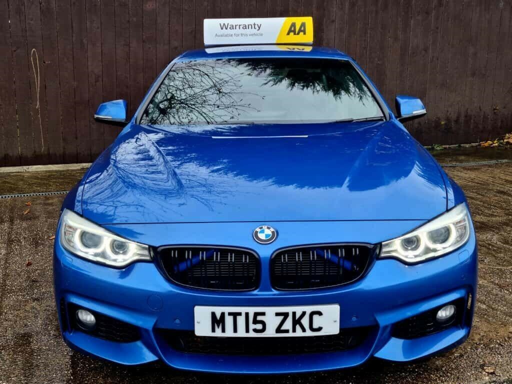 BMW 4 Series Convertible Blue #2