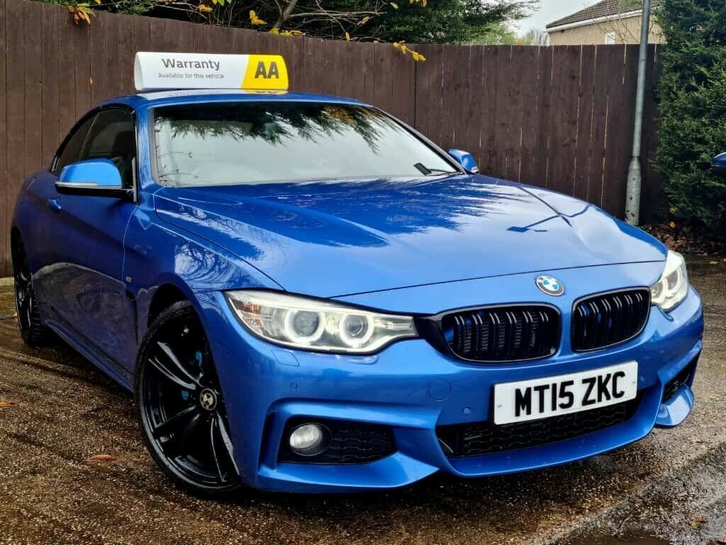 BMW 4 Series Convertible Blue
