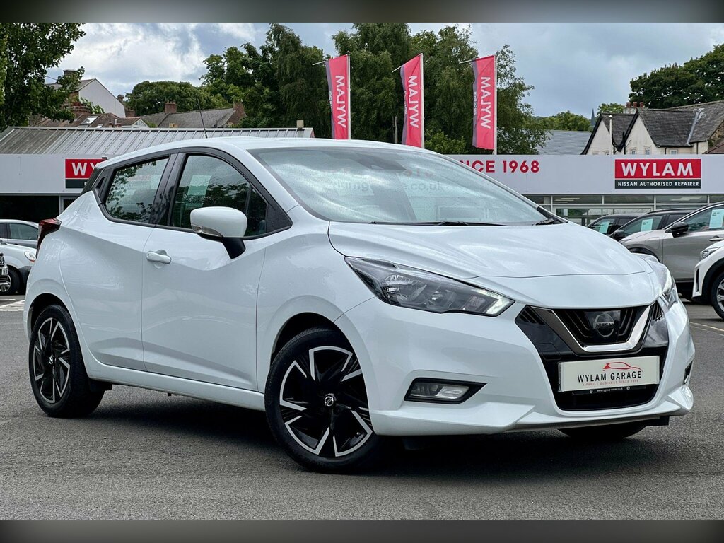 Nissan Micra 1.0 Ig-t Acenta Euro 6 Ss White