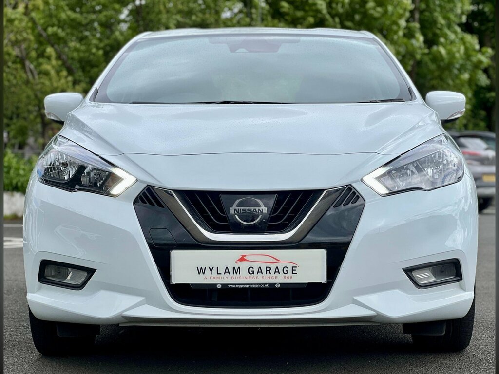 Nissan Micra 1.0 Ig-t Acenta Euro 6 Ss White #2