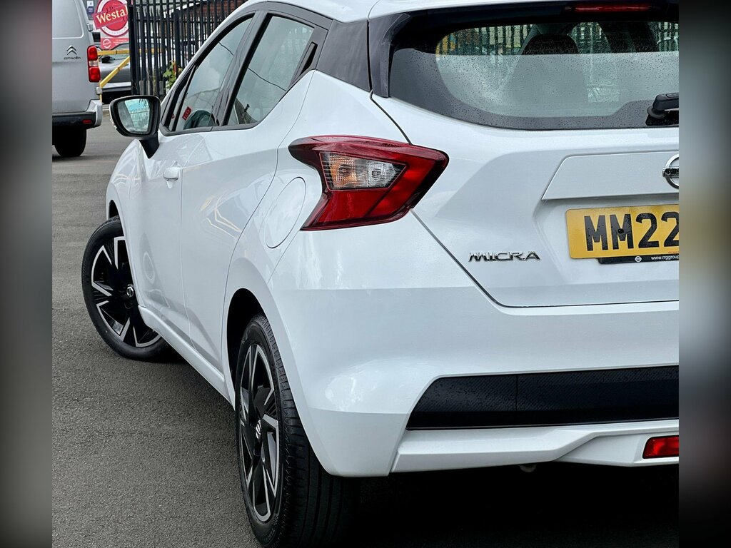 Nissan Micra 1.0 Ig-t Acenta Euro 6 Ss White #5