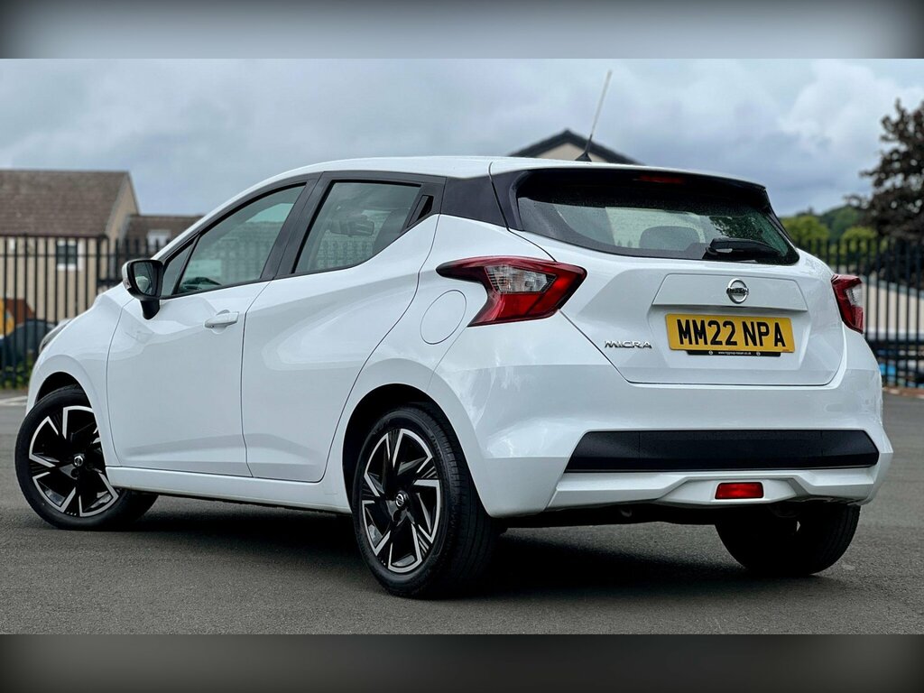 Nissan Micra 1.0 Ig-t Acenta Euro 6 Ss White #3