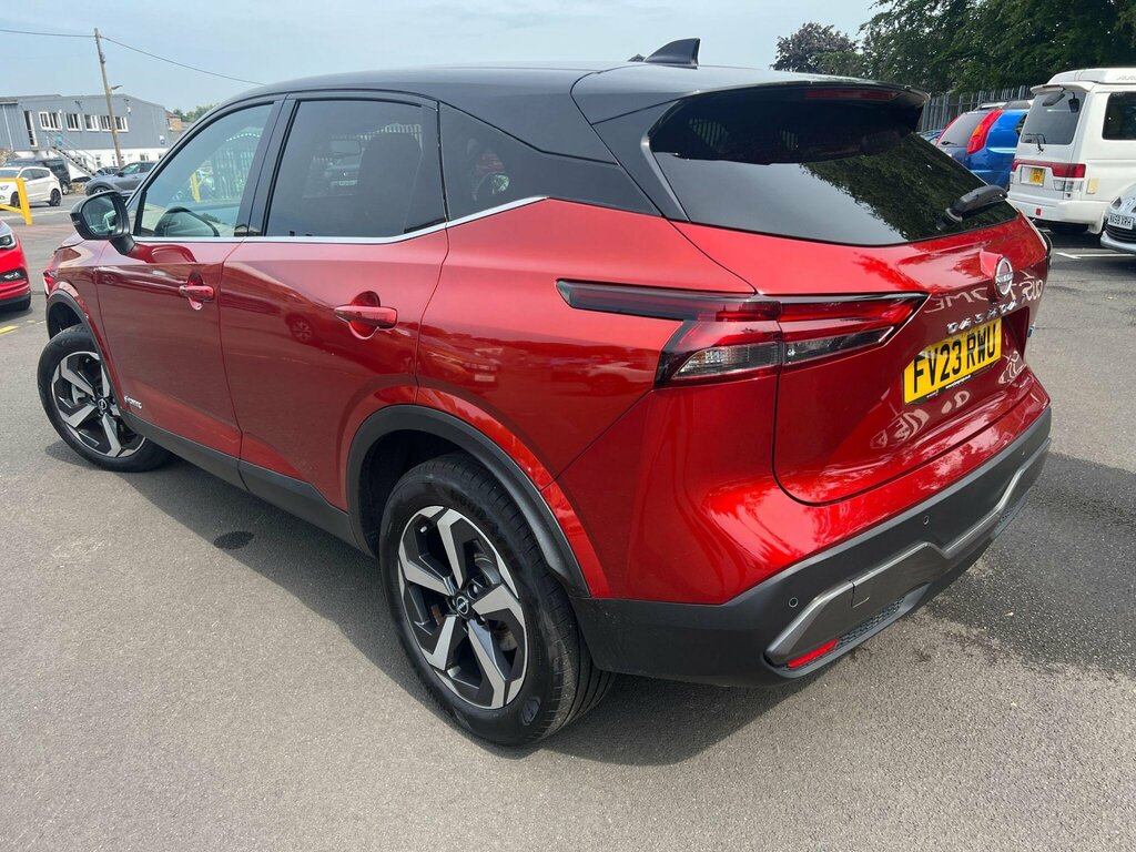 Nissan Qashqai 1.5 H E-power N-connecta Euro 6 Ss FV23RWU Red #4