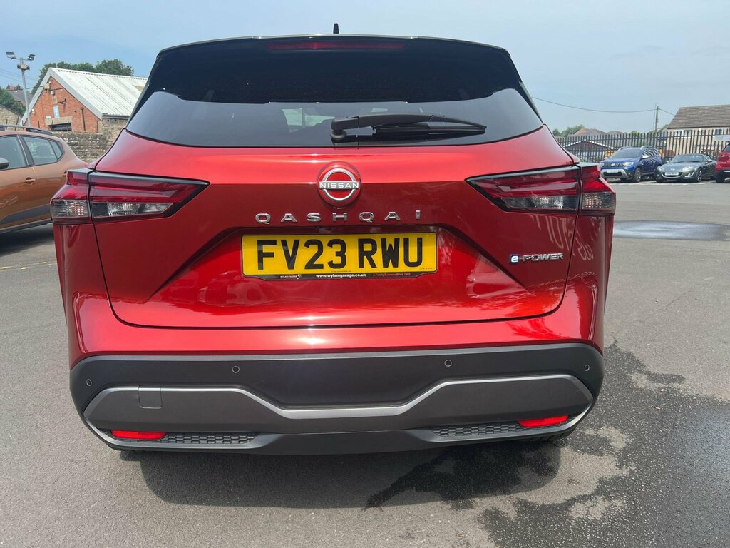 Nissan Qashqai 1.5 H E-power N-connecta Euro 6 Ss FV23RWU Red #6