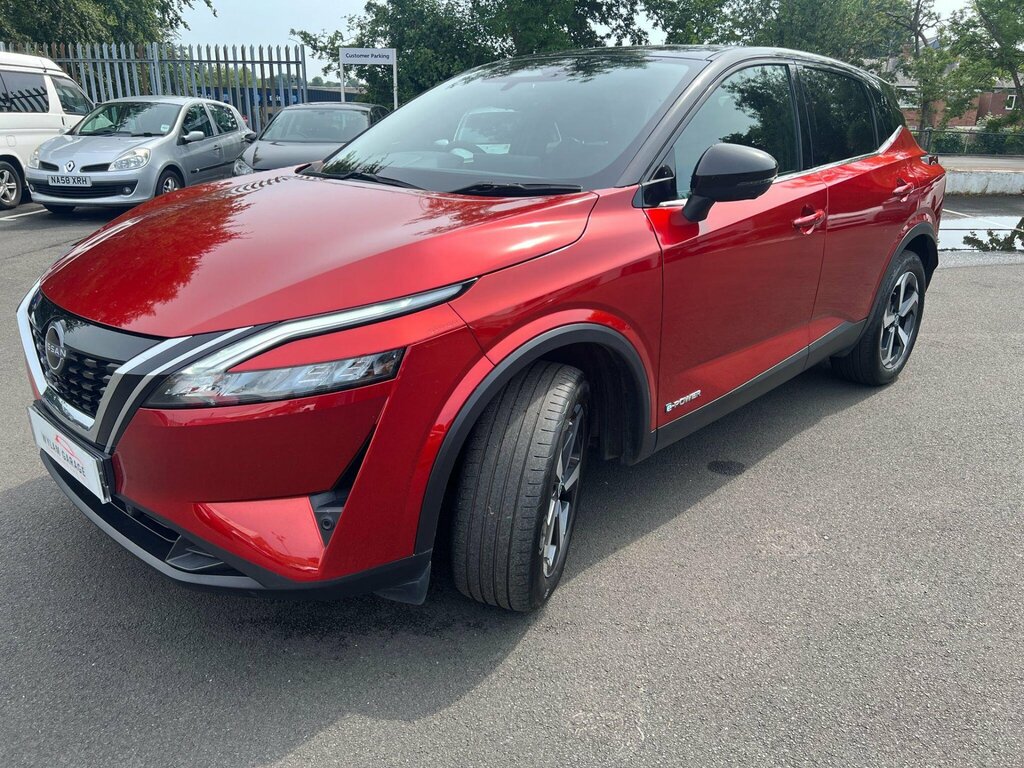 Nissan Qashqai 1.5 H E-power N-connecta Euro 6 Ss FV23RWU Red #3